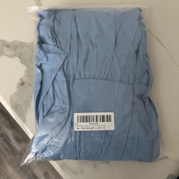 Boho Off Shoulder Long Sleeve Maxi Dress Size Large - Picture 4 of 4